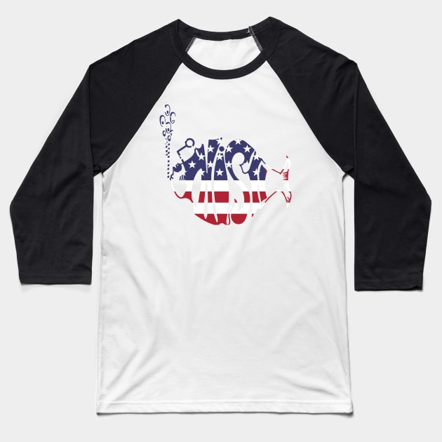 Phish American Baseball T-Shirt by phishstore99